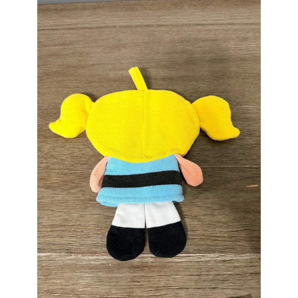 Vintage 2000 Powerpuff Girls Bubbles Bath Mitt Washcloth Plush‎